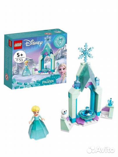 Новый lego Disney Frozen 43199 Двор замка Эльзы