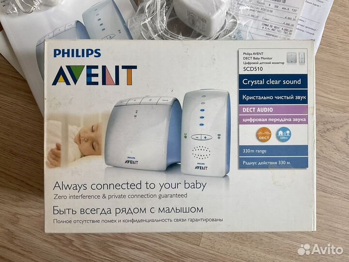 Радионяня Philips Avent SCD510