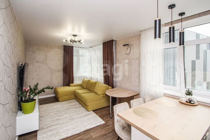 2-к. квартира, 59 м², 4/13 эт.
