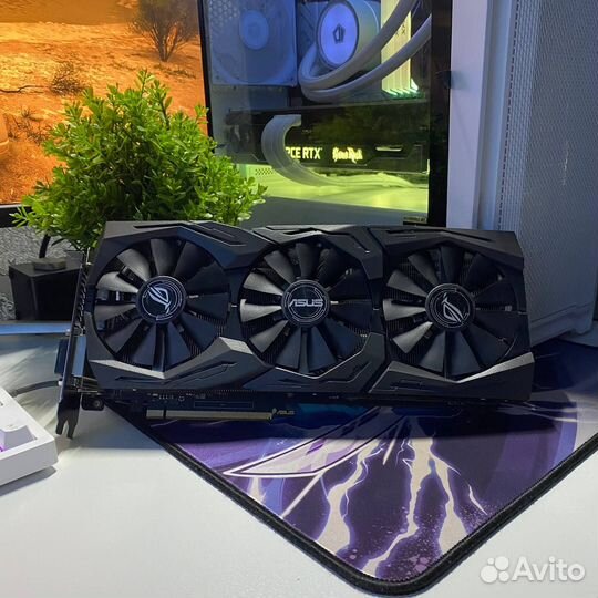 Лучшая GTX 1060 6GB asus ROG strix