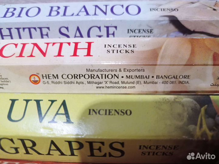 Благовония палочки Индия