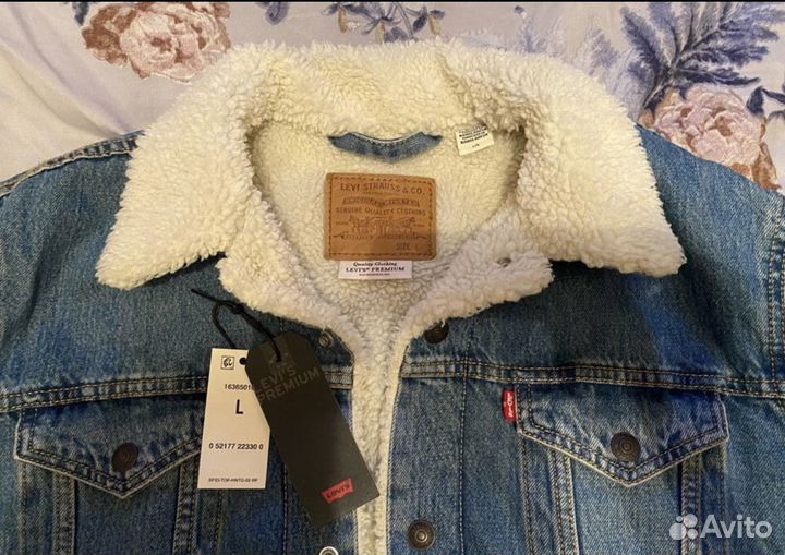 Джинсовая куртка Levis Sherpa Trucker