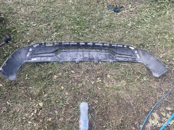 Юбка бампера задняя Mercedes MI W166 2011-2015