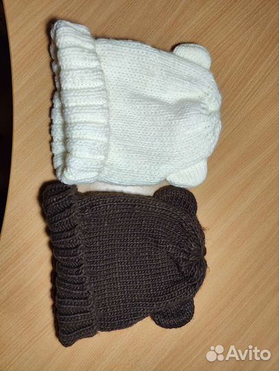 Шапка с ушками onesize