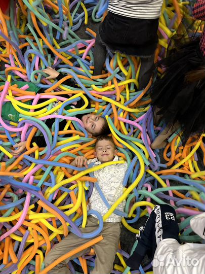 Фольгированное шоу, неоновое шоу, мармелад шоу