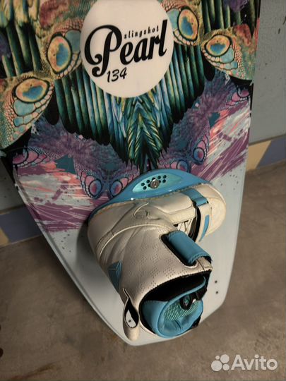 Вейкборд Slingshot Pearl 134 с креплениями