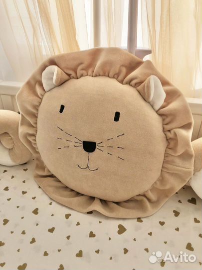 Бортик косичка в кроватку