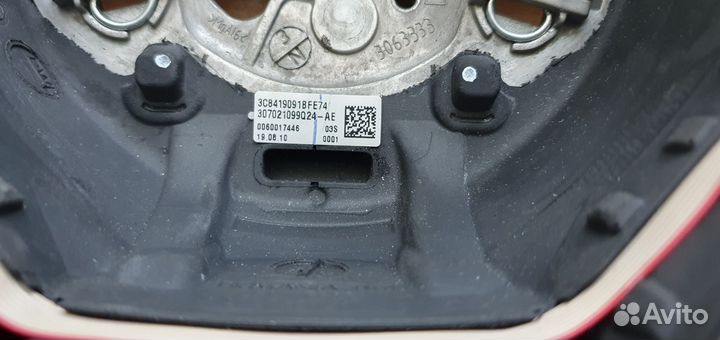 Руль vw passat b6/b7/cc