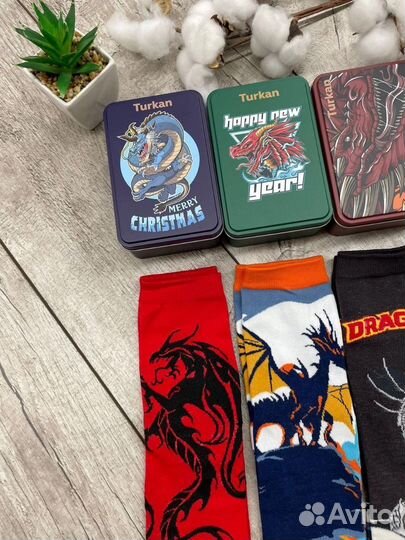 Новогодние носки