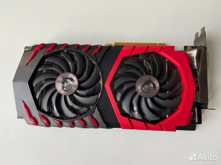 Видеокарта MSI GeForce GTX 1060 gaming x 6G