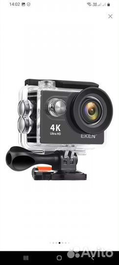 Экшн-камера eken H9R, 4мп, 3840x2160, 1050