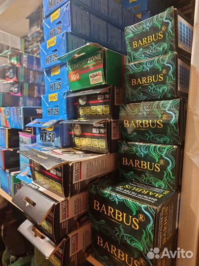 Внутренние фильтры, помпы, губки, наполнители, зап