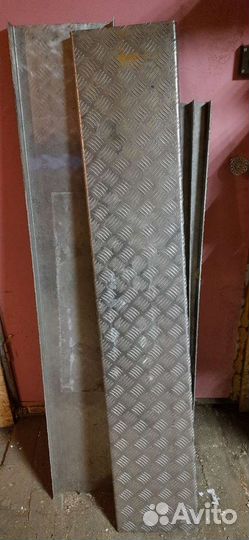 Алюминиевый лист 4 мм гнутый