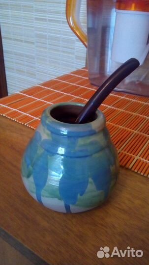 Керамический калебас с бамбильей