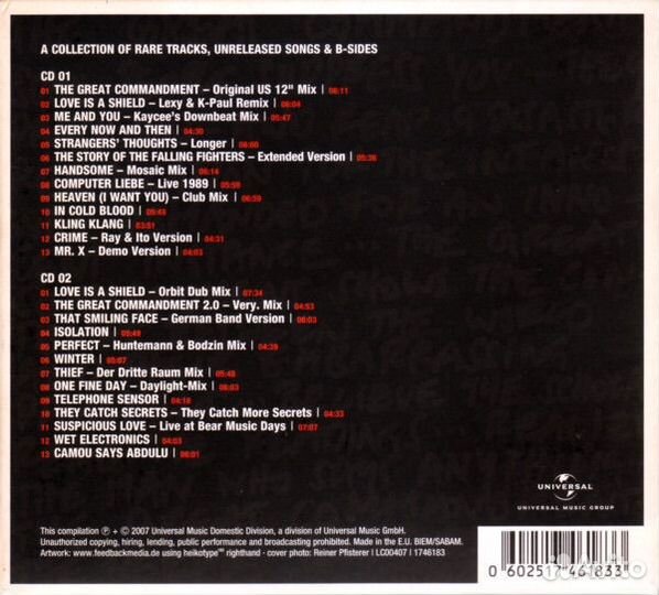 Camouflage - Archive #01, 2007, 2CD
