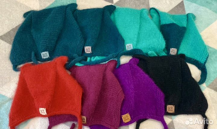 Чепчик с ушками, шапка с ушками