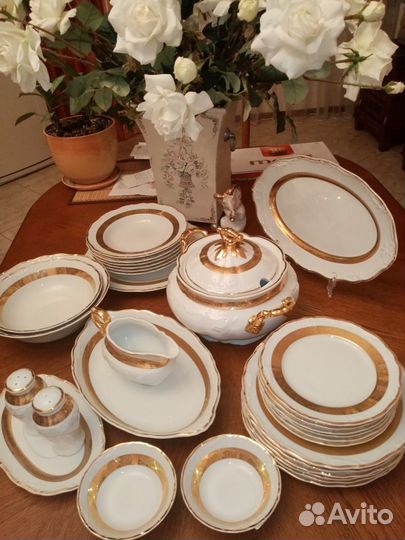 Новый столовый сервиз. Чешский фарфор