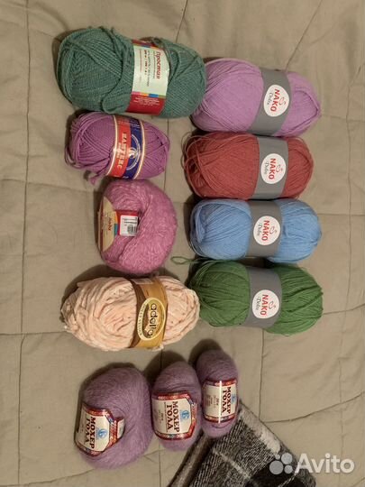 Пряжа ассорти