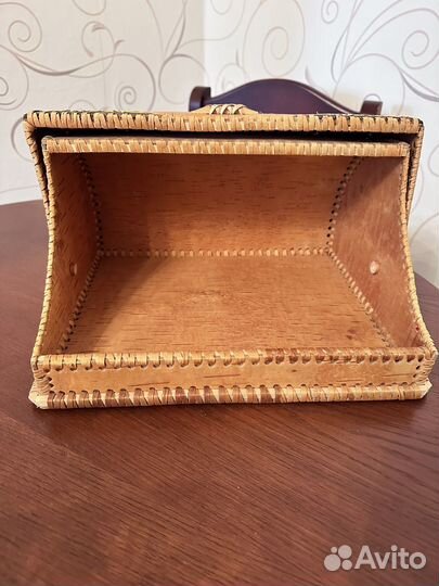 Берестяная хлебница