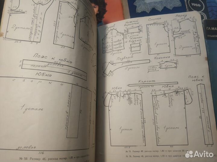 Ретро журналы мод СССР пакетом