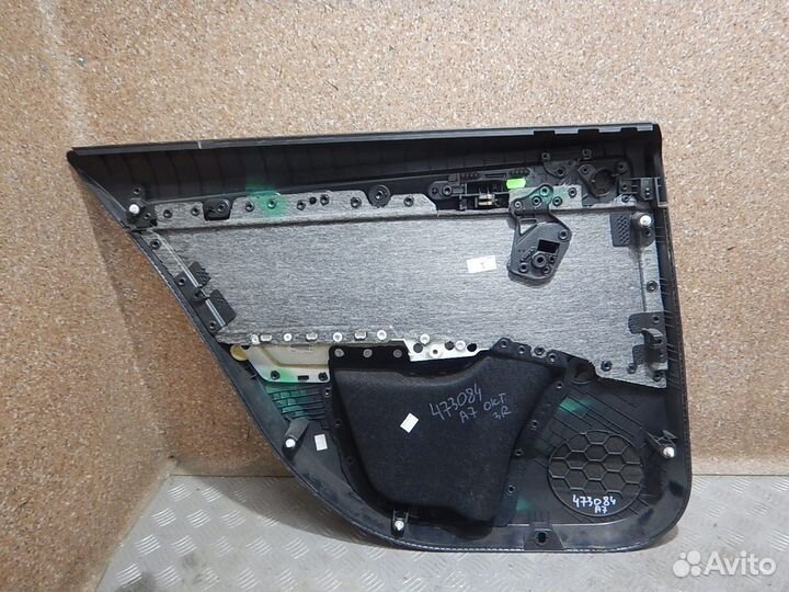 Обшивка двери задней правой, Skoda (Шкода) -octavi