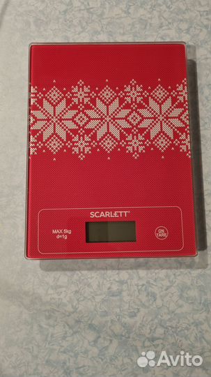 Весы кухонные Scarlett
