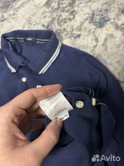 Регбийка gant длинный рукав лонгслив