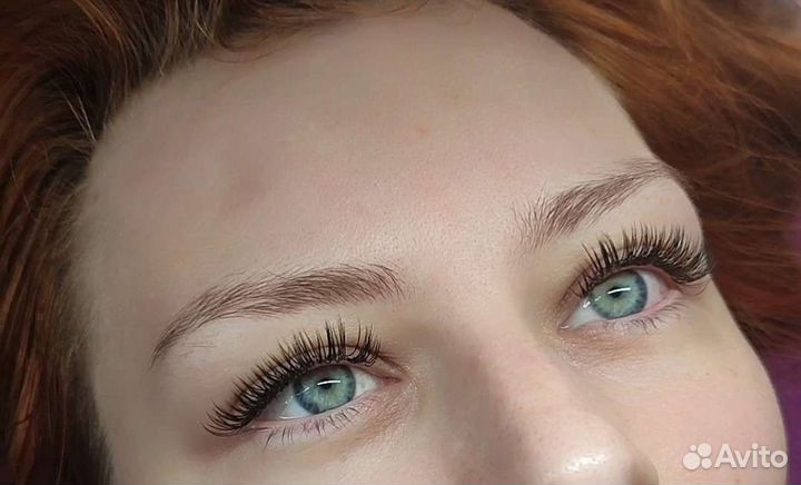 Наращивание ресниц на дому
