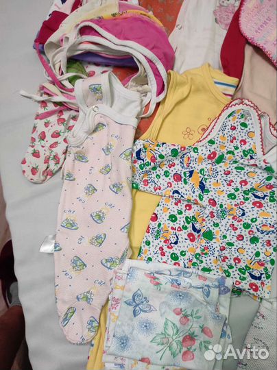 Приданное. Вещи пакетом для девочки 0+ (более 30)