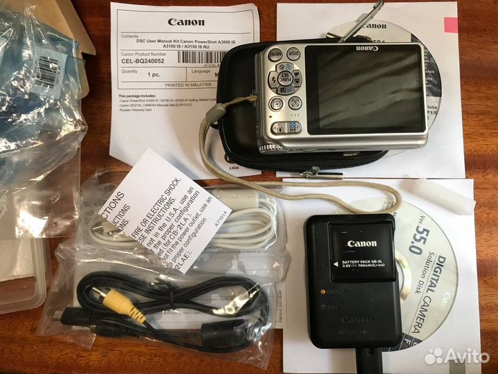 Фотоаппарат Canon A3100 IS