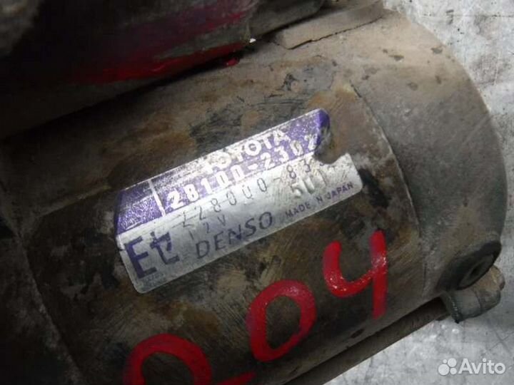 Стартер Toyota Vitz 1szfe 1999