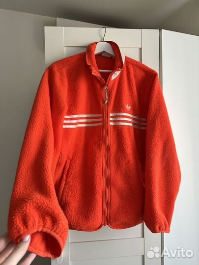 Новогодний Джемпер adidas Originals Zip Fleece