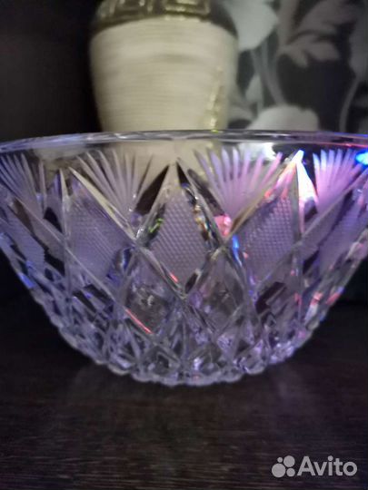 Ваза хрустальная для фруктов