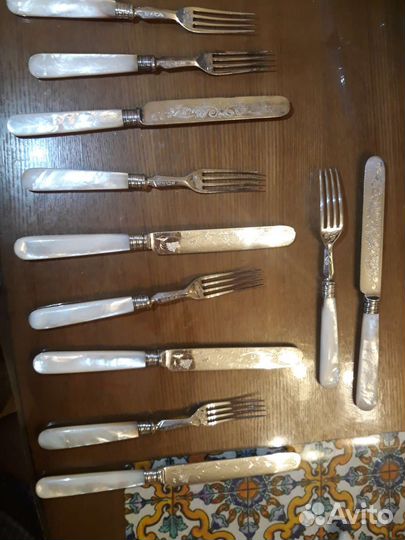 Ложки вилки и ножи винтаж