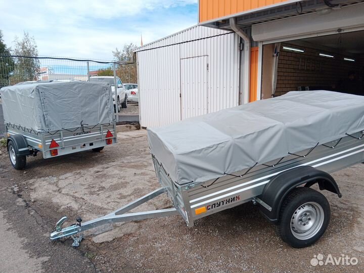 Прицеп для легкового автомобиля Спутник Expert 2,0