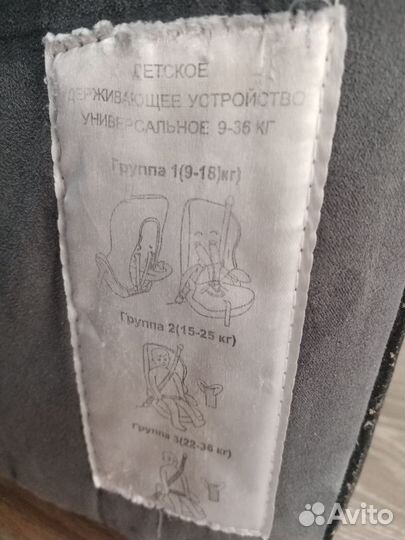 Автокресло 9-36