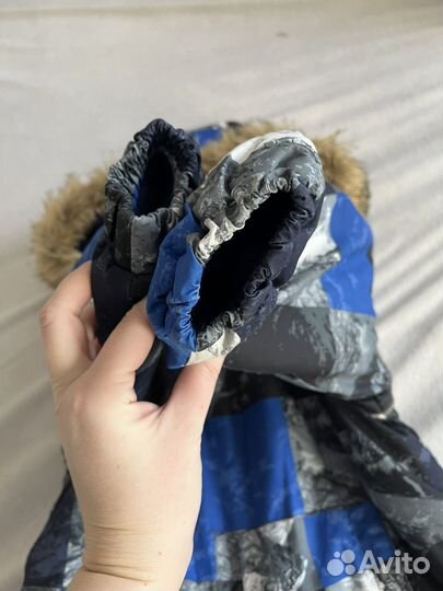 Зимний комбинезон huppa 92 98