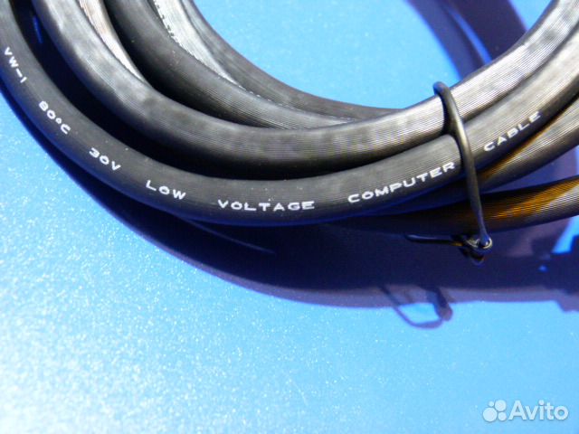 Кабель монитора новый VGA svga:3 и 3.5м разборный