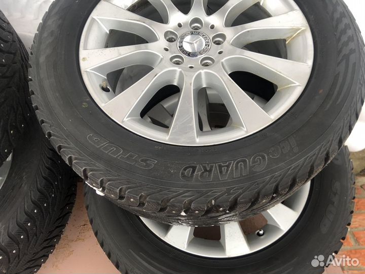 Колеса на mercedes r18 зимние