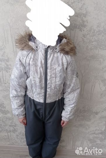 Куртка комбинезон на девочку зимняя