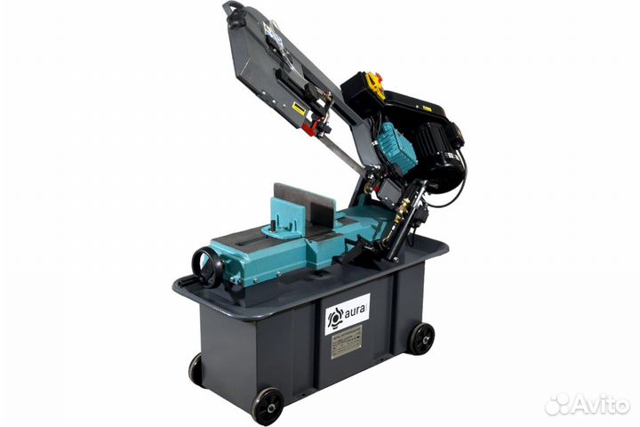 Ленточнопильный станок по металлу aura tools lm-180b/380 40180300