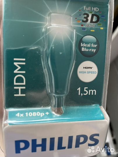 Кабель hdmi Philips 1, 5 м