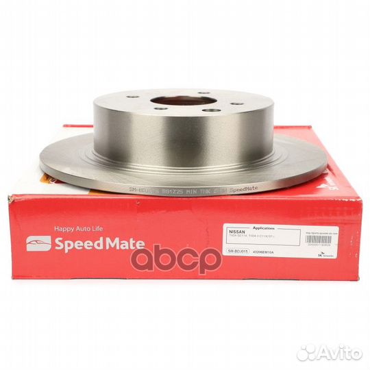 Диск торм.зад. nissan Tiida (SC11X) Tiida II