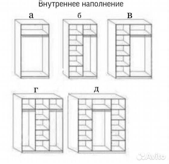 Шкаф-купе с фабрики