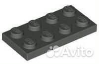 Деталь Lego 3020 Dark Gray (10) U