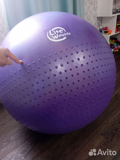 Мяч гимнастический Lite Weights массажный, 75 см