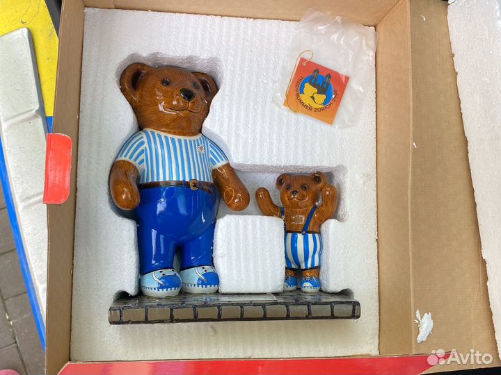 Статуэтка новая в коробке Папа и сын из серии tedd