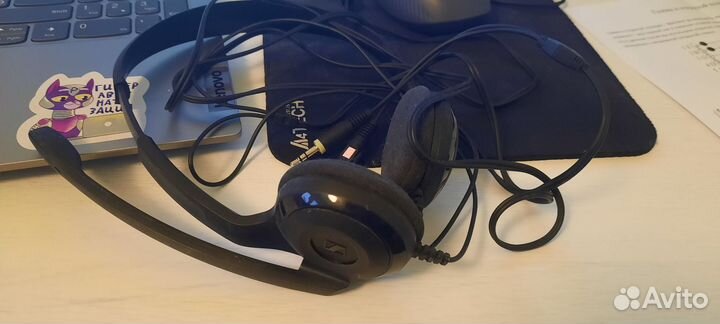 Проводные наушники с микрофоном Sennheiser