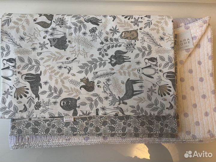 Постельное белье, плед, IKEA zara