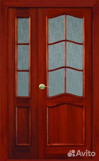 Дверное полотно 40 см. Итал. Орех